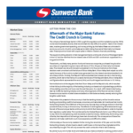 Sunwest Bank - June Newsletter